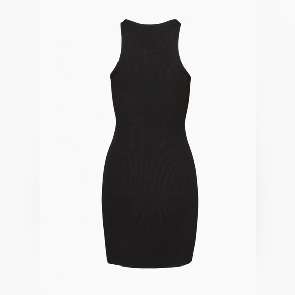 NWT Wilfred Free Cut Out Knit Tank Mini Dress Sz Medium - Picture 3 of 9